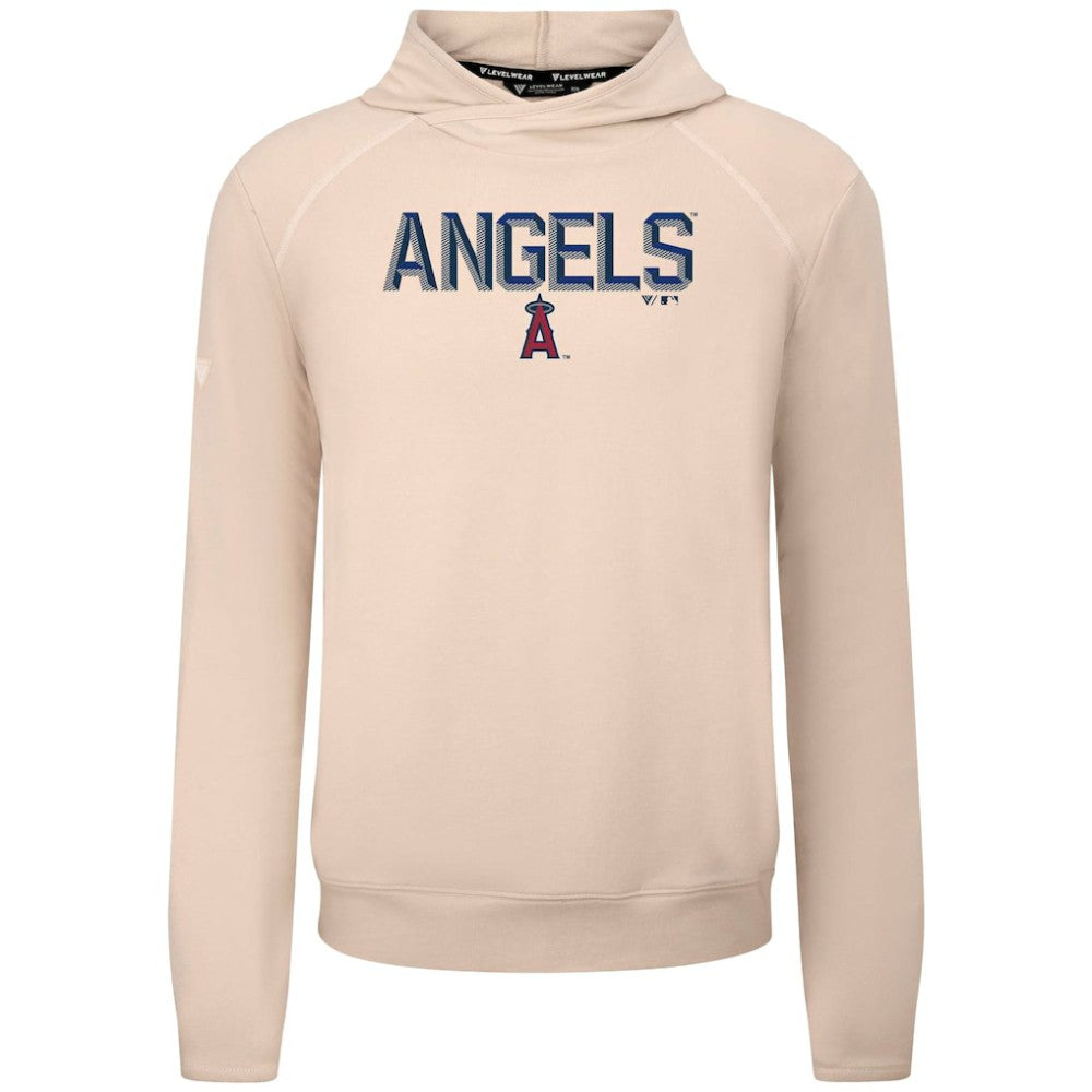 MLB Los Angeles Angels Levelwear Mandate Carve Tri-Blend Hoodie