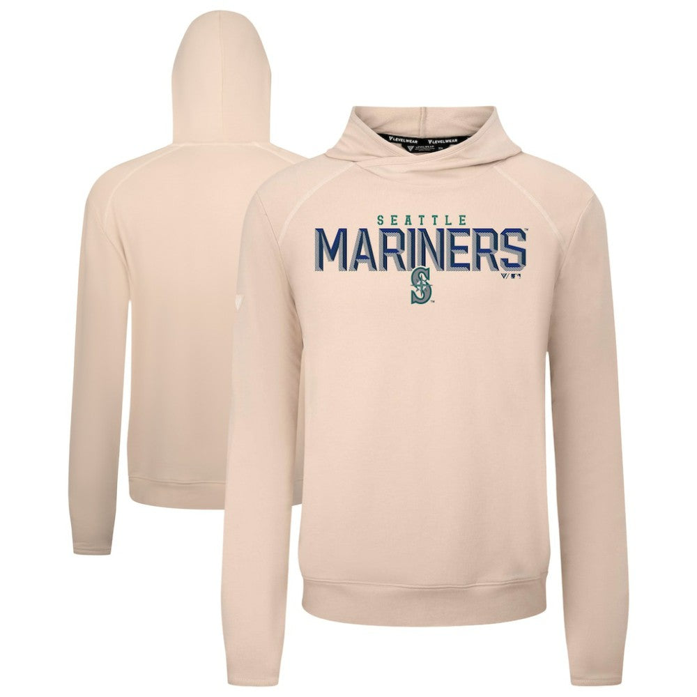 MLB Seattle Mariners Levelwear Mandate Carve Tri-Blend Hoodie