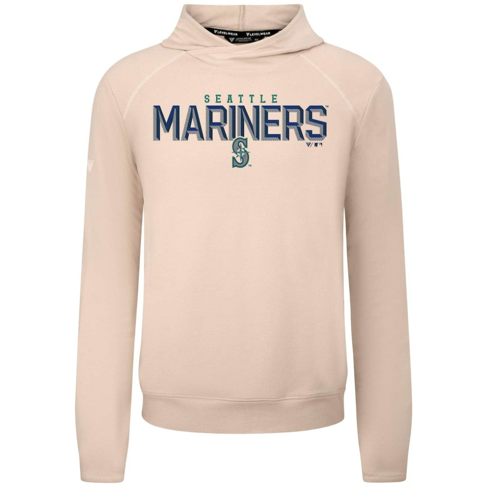 MLB Seattle Mariners Levelwear Mandate Carve Tri-Blend Hoodie
