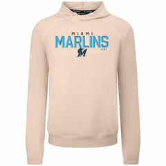 MLB Miami Marlins Levelwear Mandate Carve Tri-Blend Hoodie