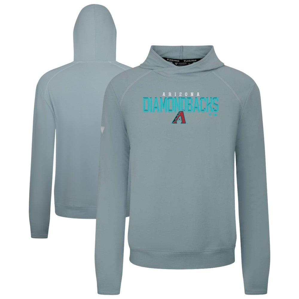 MLB Arizona Diamondbacks Levelwear Mandate Carve Tri-Blend Hoodie