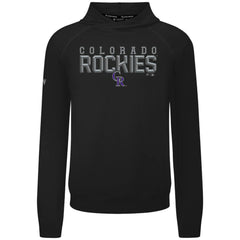 MLB Colorado Rockies Levelwear Mandate Carve Tri-Blend Hoodie