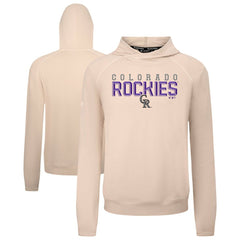 MLB Colorado Rockies Levelwear Mandate Carve Tri-Blend Hoodie