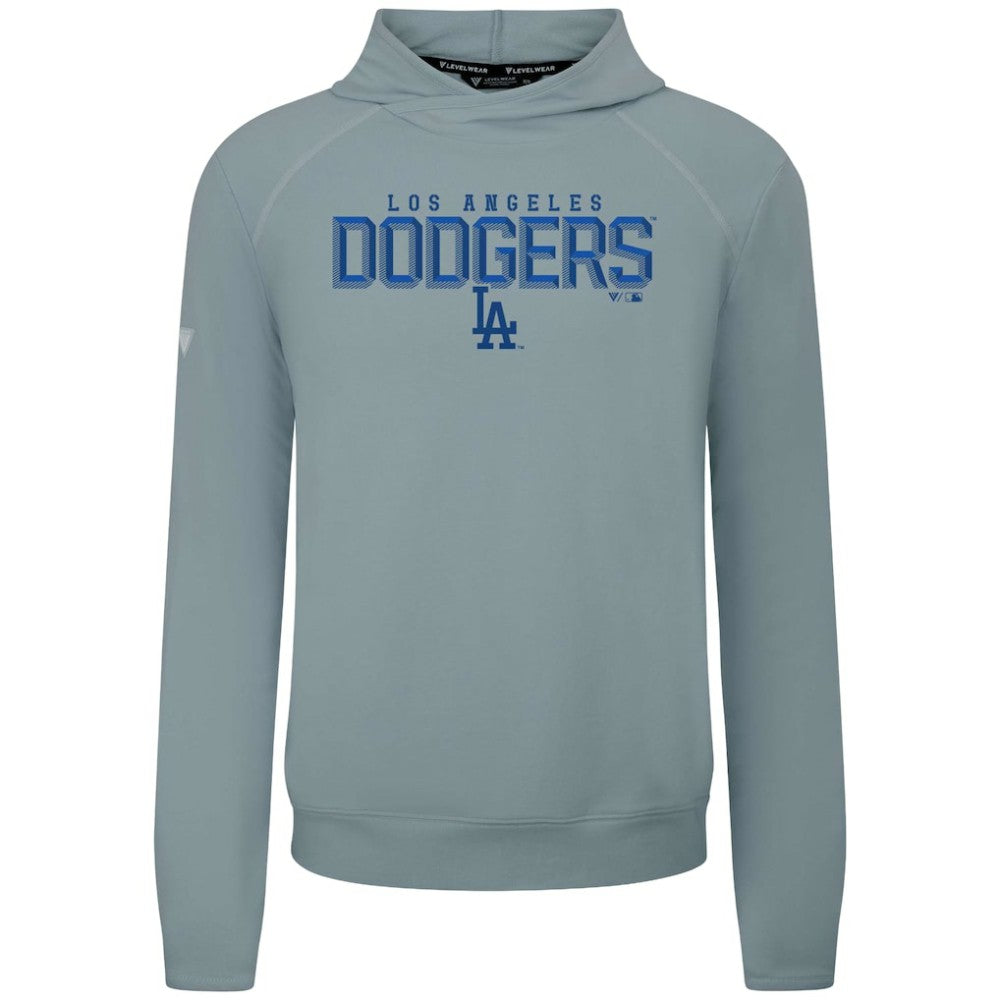 MLB Los Angeles Dodgers Levelwear Mandate Carve Tri-Blend Hoodie