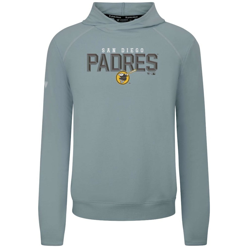 MLB San Diego Padres Levelwear Mandate Carve Tri-Blend Hoodie