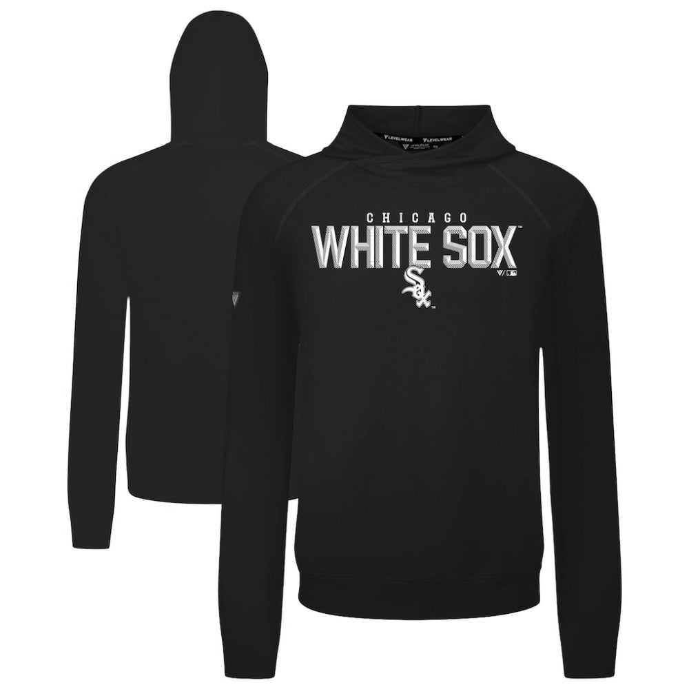 MLB Chicago White Sox Levelwear Mandate Carve Tri-Blend Hoodie