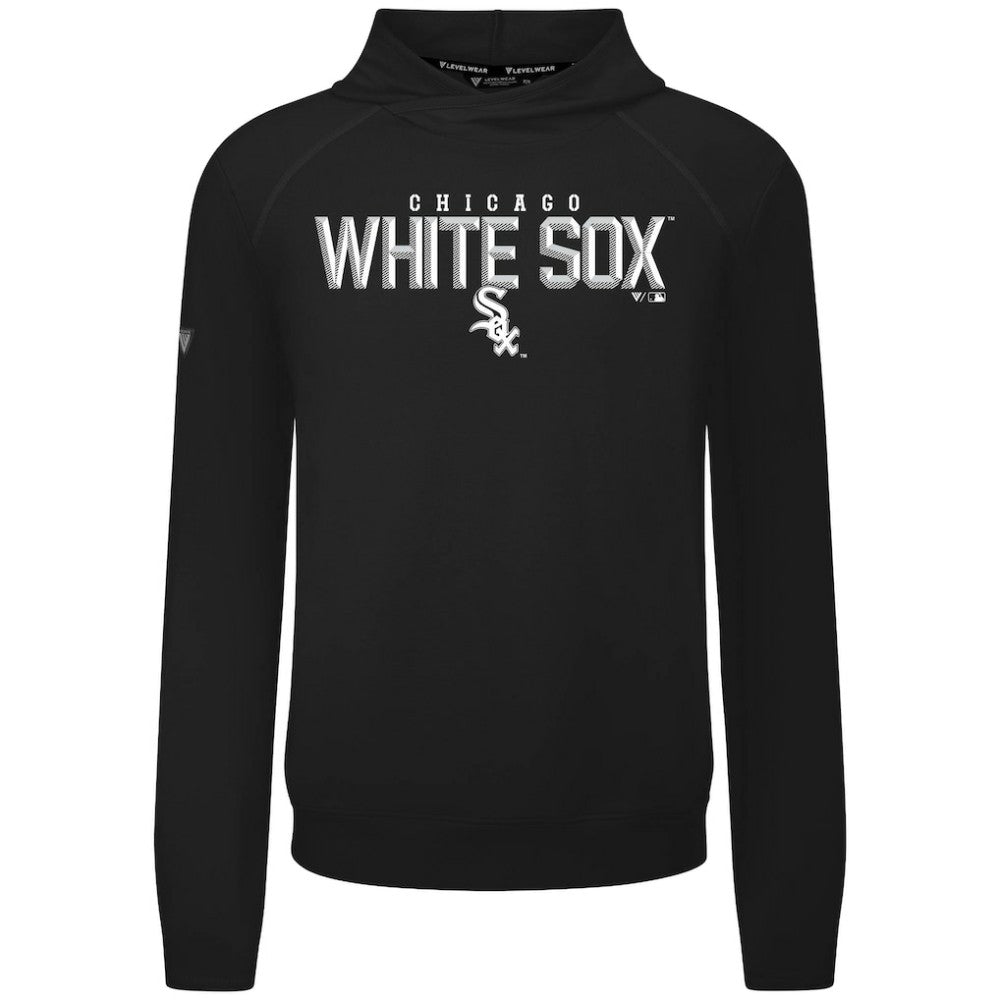 MLB Chicago White Sox Levelwear Mandate Carve Tri-Blend Hoodie