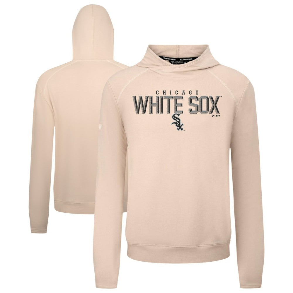 MLB Chicago White Sox Levelwear Mandate Carve Tri-Blend Hoodie