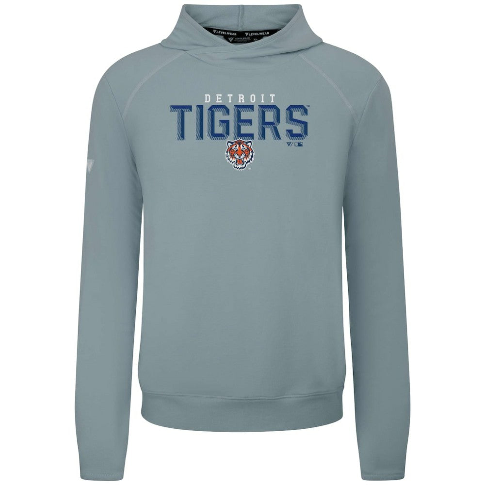 MLB Detroit Tigers Levelwear Mandate Carve Tri-Blend Hoodie
