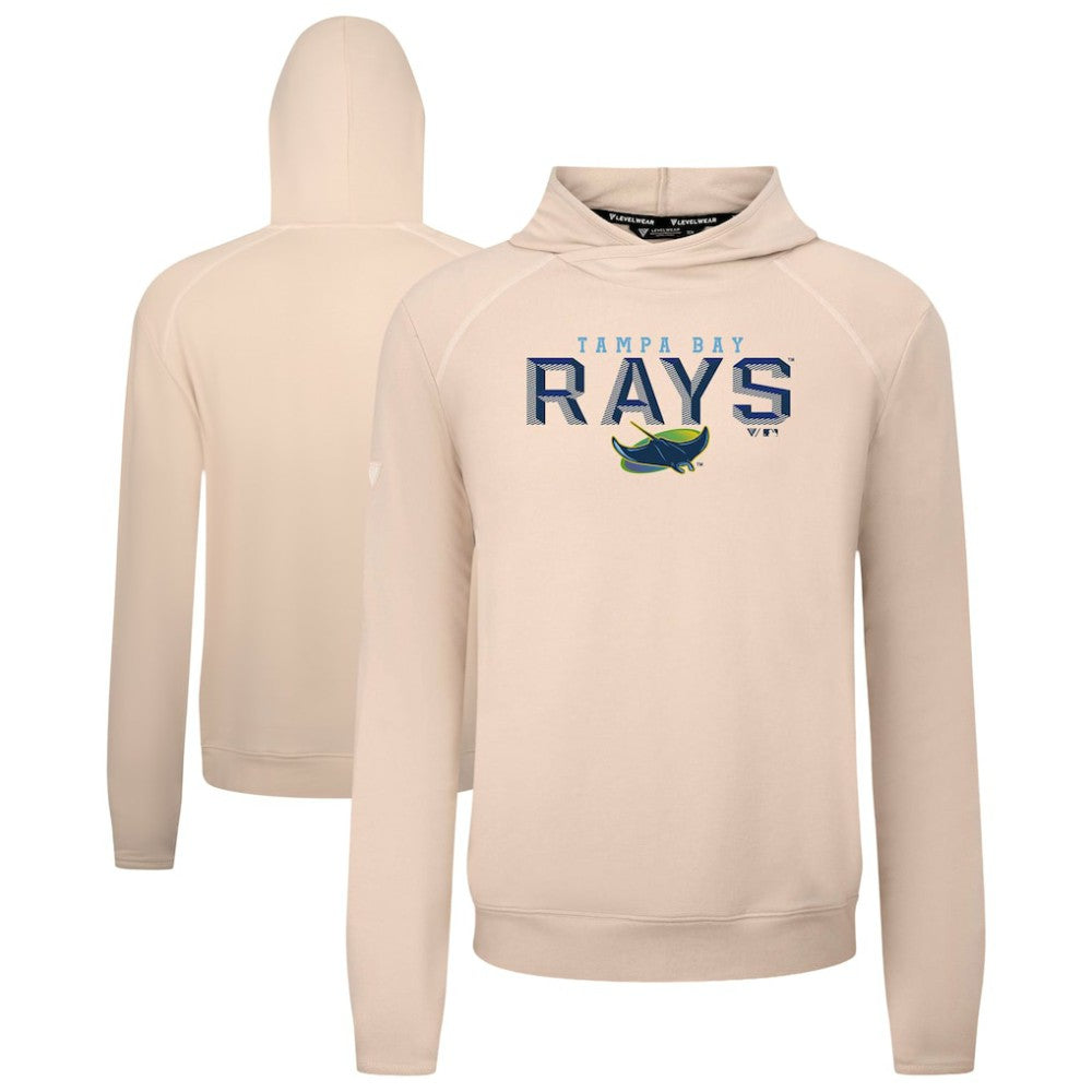 MLB Tampa Bay Rays Levelwear Mandate Carve Tri-Blend Hoodie