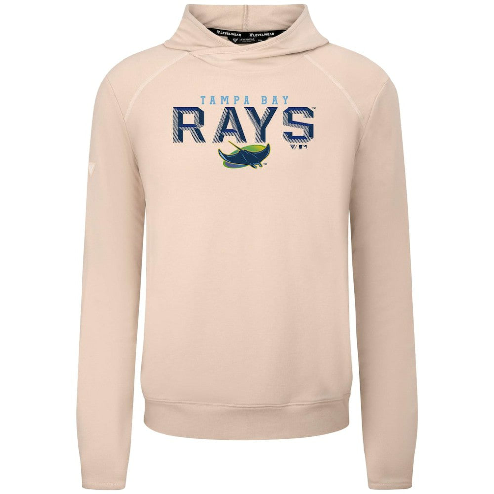 MLB Tampa Bay Rays Levelwear Mandate Carve Tri-Blend Hoodie