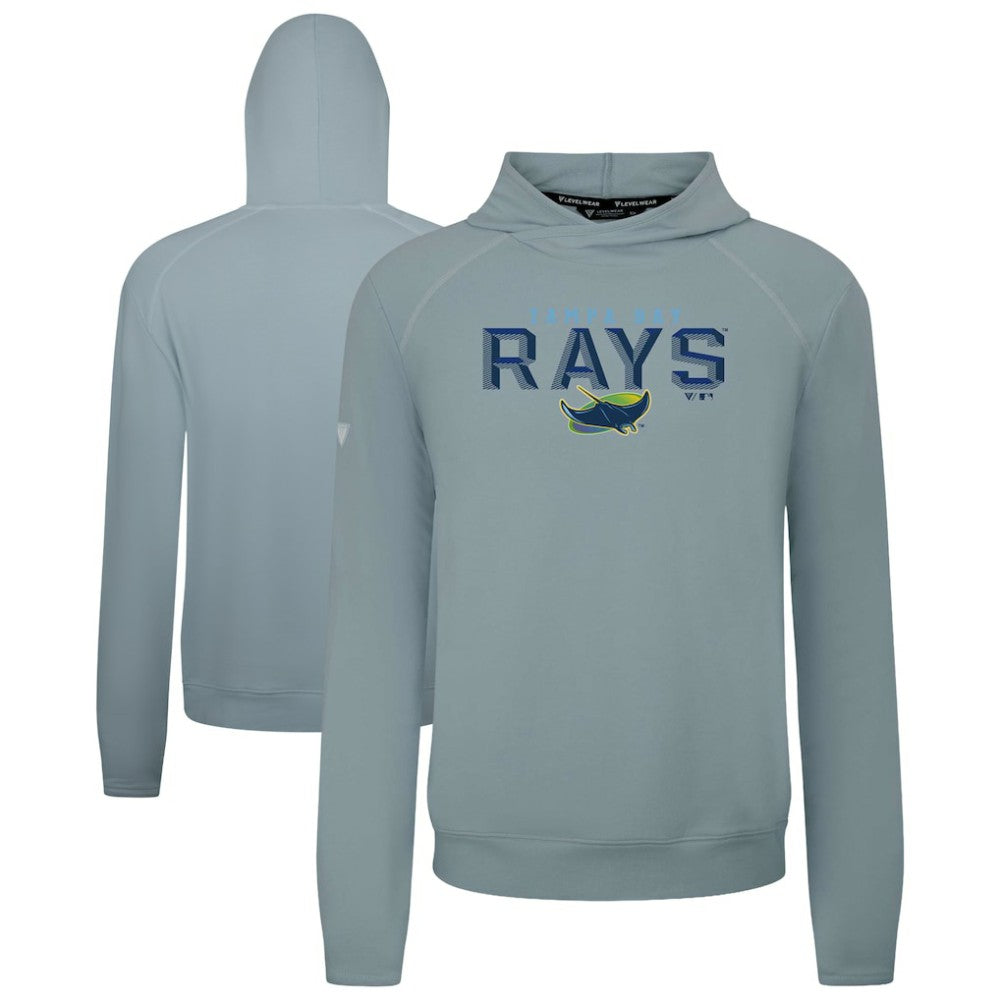 MLB Tampa Bay Rays Levelwear Mandate Carve Tri-Blend Hoodie