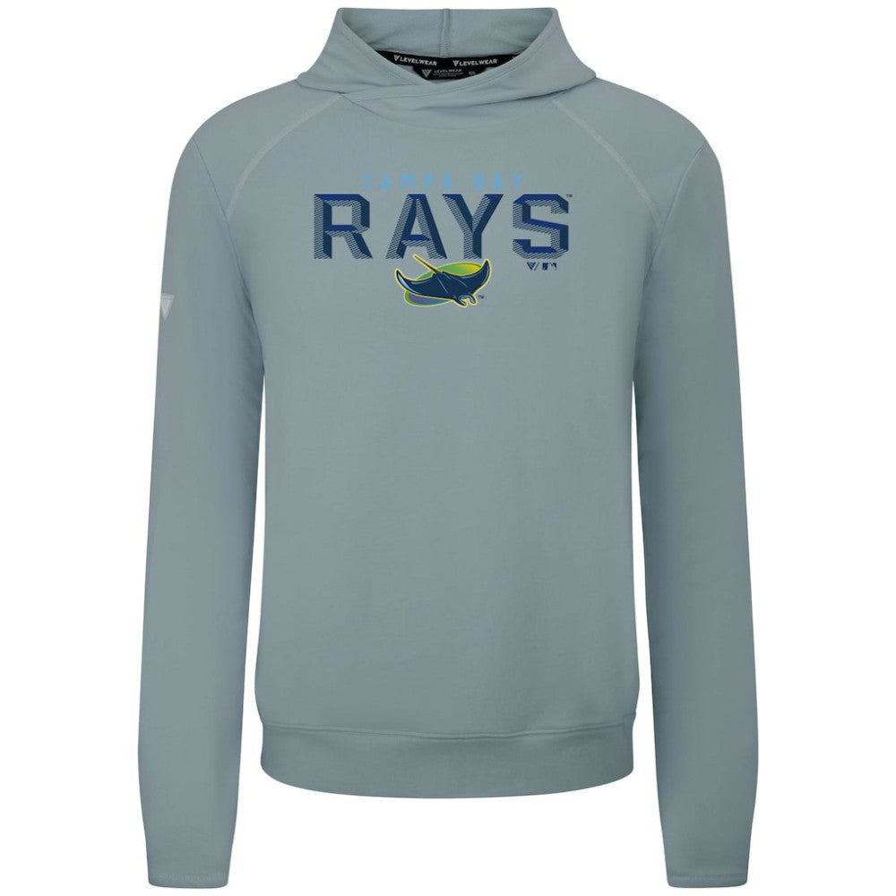 MLB Tampa Bay Rays Levelwear Mandate Carve Tri-Blend Hoodie