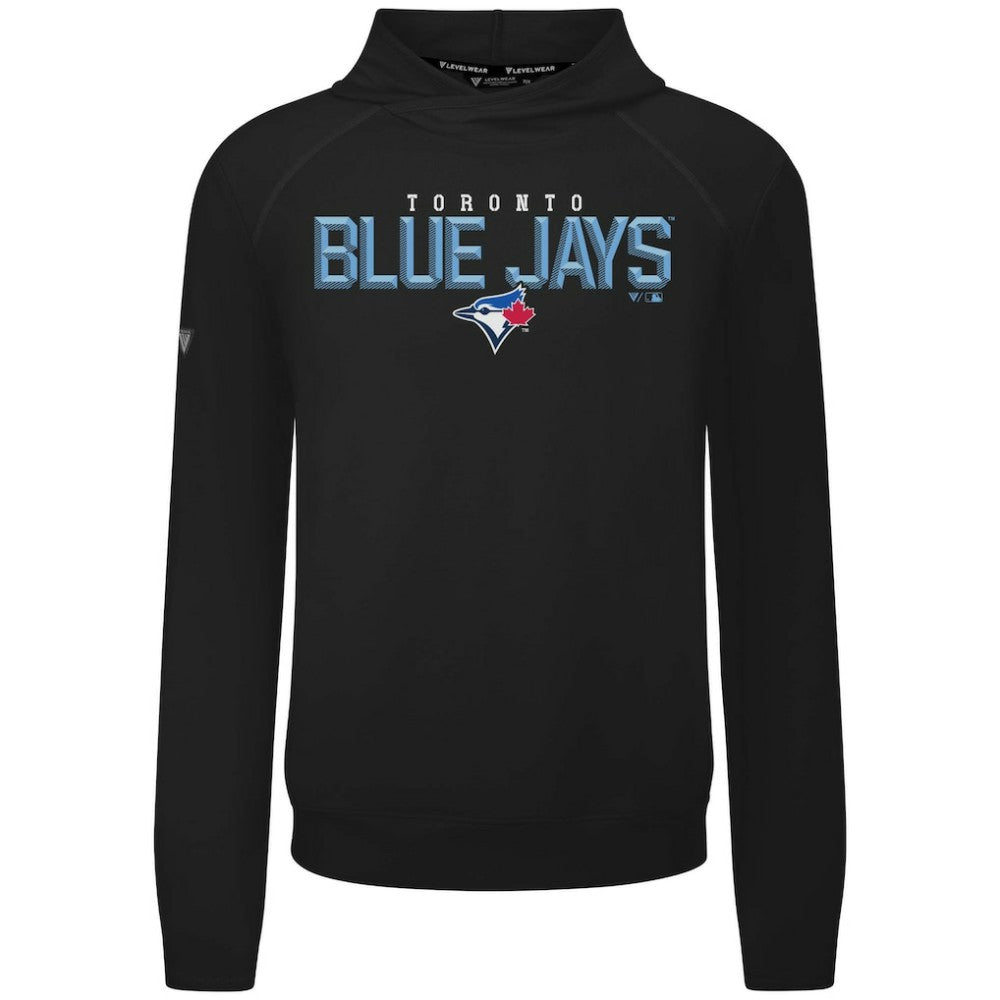 MLB Toronto Blue Jays Levelwear Mandate Carve Tri-Blend Hoodie