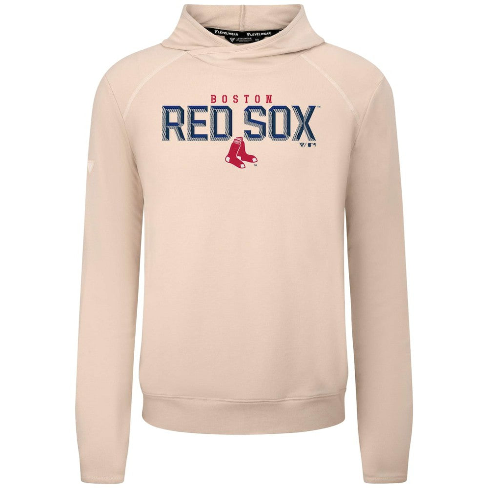 MLB Boston Red Sox Levelwear Mandate Carve Tri-Blend Hoodie