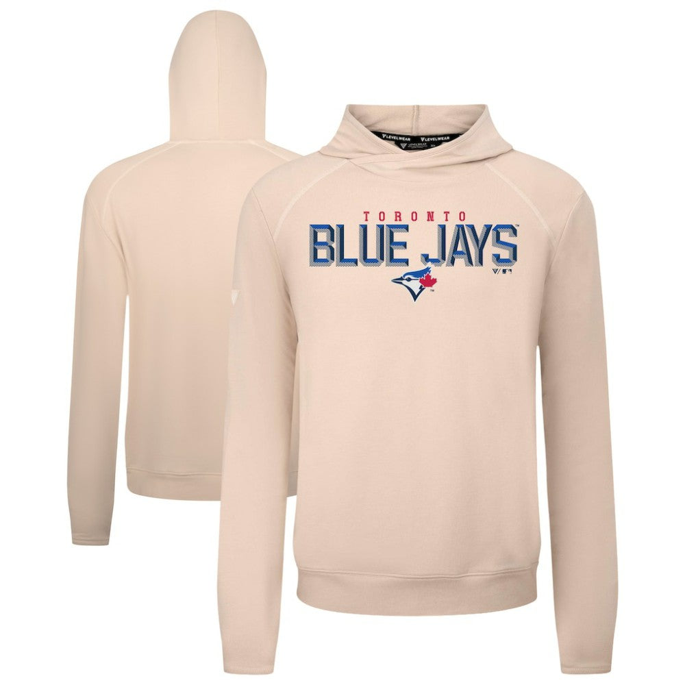 MLB Toronto Blue Jays Levelwear Mandate Carve Tri-Blend Hoodie