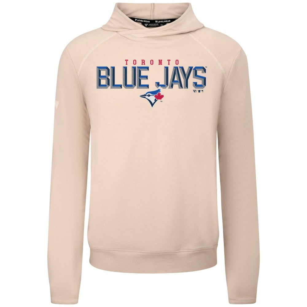 MLB Toronto Blue Jays Levelwear Mandate Carve Tri-Blend Hoodie