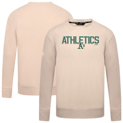 MLB Athletics Levelwear Mandate Carve Tri-Blend Sweatshirt