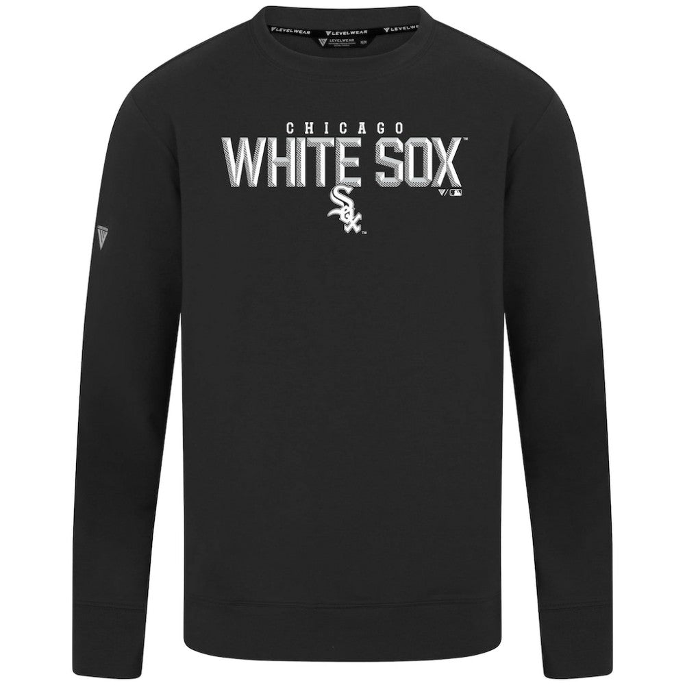 MLB Chicago White Sox Levelwear Mandate Carve Tri-Blend Sweatshirt