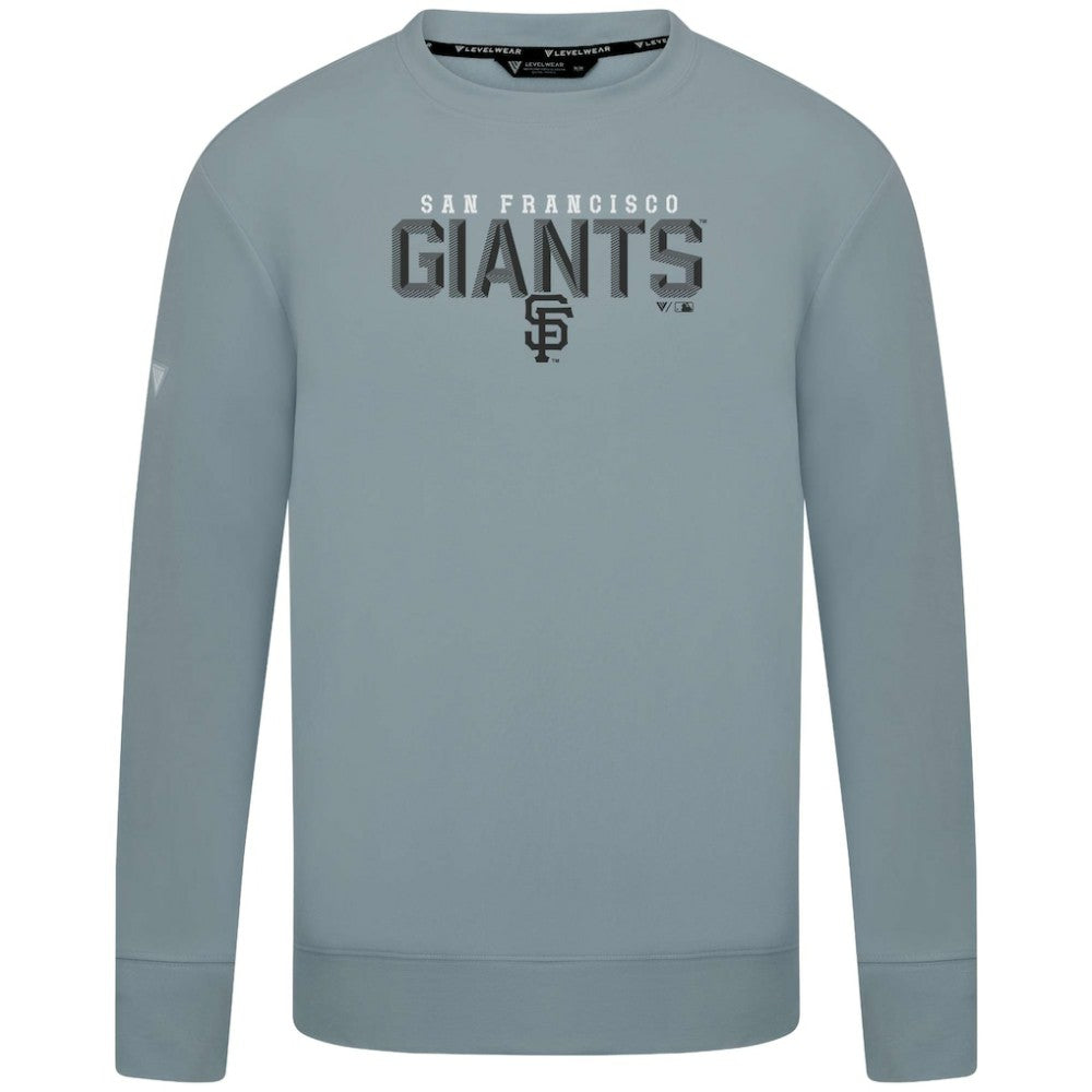 MLB San Francisco Giants Levelwear Mandate Carve Tri-Blend Sweatshirt
