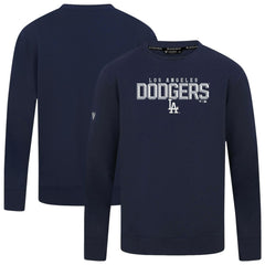 MLB Los Angeles Dodgers Levelwear Mandate Carve Tri-Blend Sweatshirt