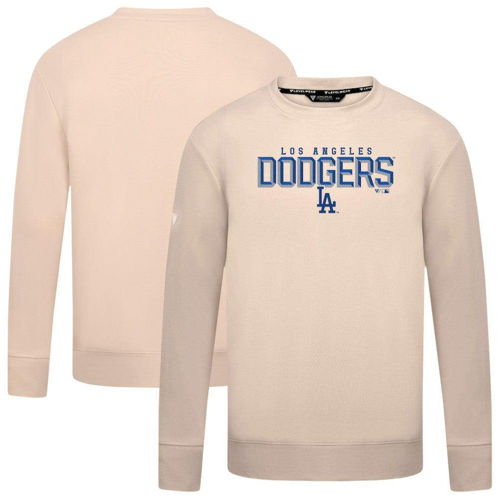 MLB Los Angeles Dodgers Levelwear Mandate Carve Tri-Blend Sweatshirt