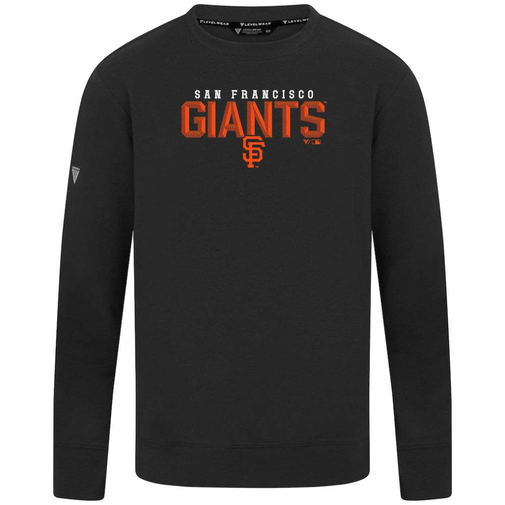 MLB San Francisco Giants Levelwear Mandate Carve Tri-Blend Sweatshirt