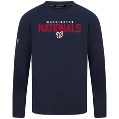 MLB Washington Nationals Levelwear Mandate Carve Tri-Blend Sweatshirt