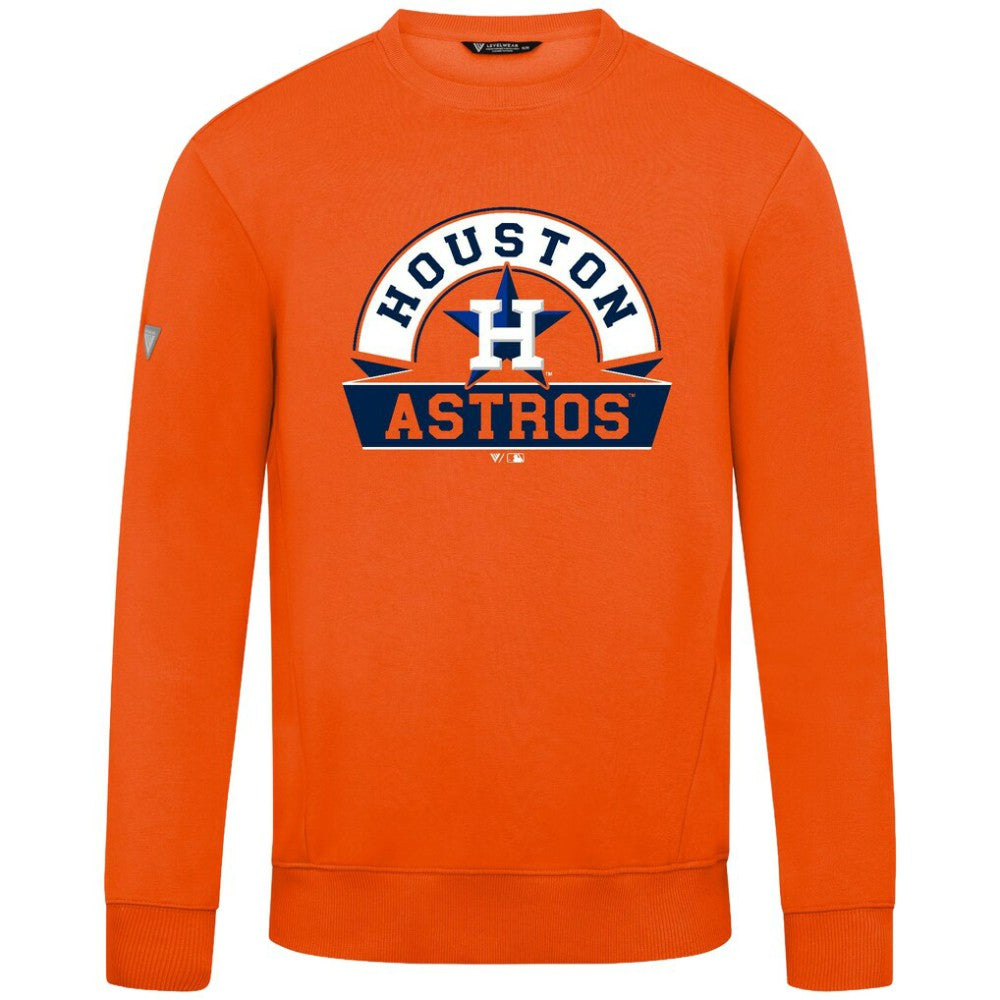 MLB Houston Astros Levelwear Zane Banner Arch Sweatshirt