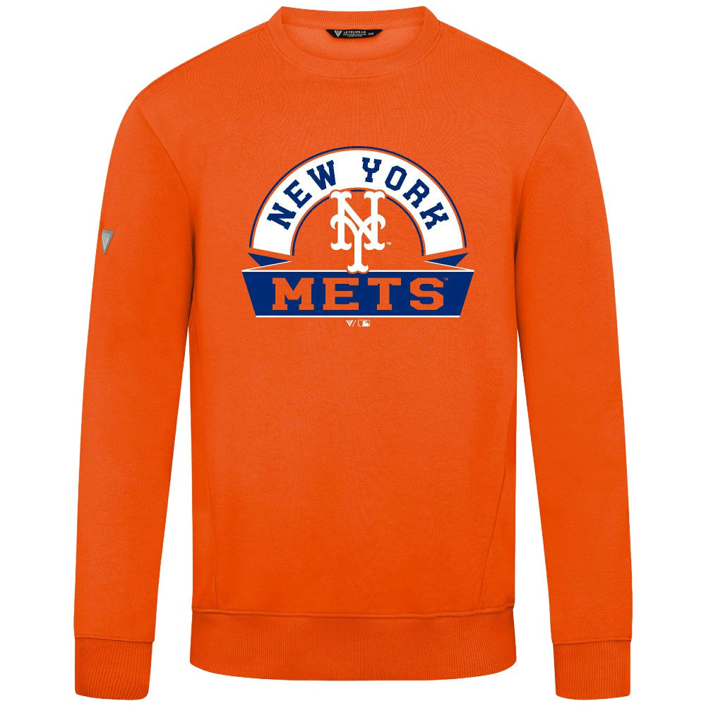 MLB New York Mets Levelwear Zane Banner Arch Sweatshirt