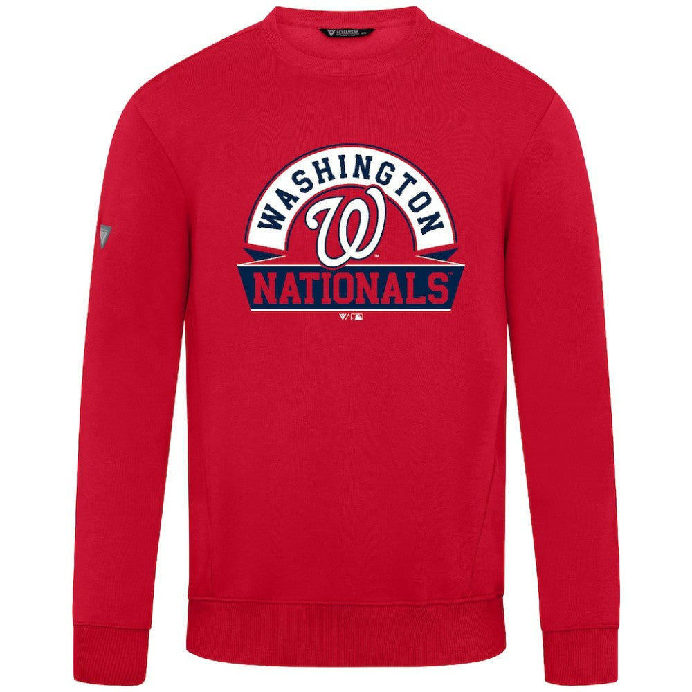 MLB Washington Nationals Levelwear Zane Banner Arch Sweatshirt