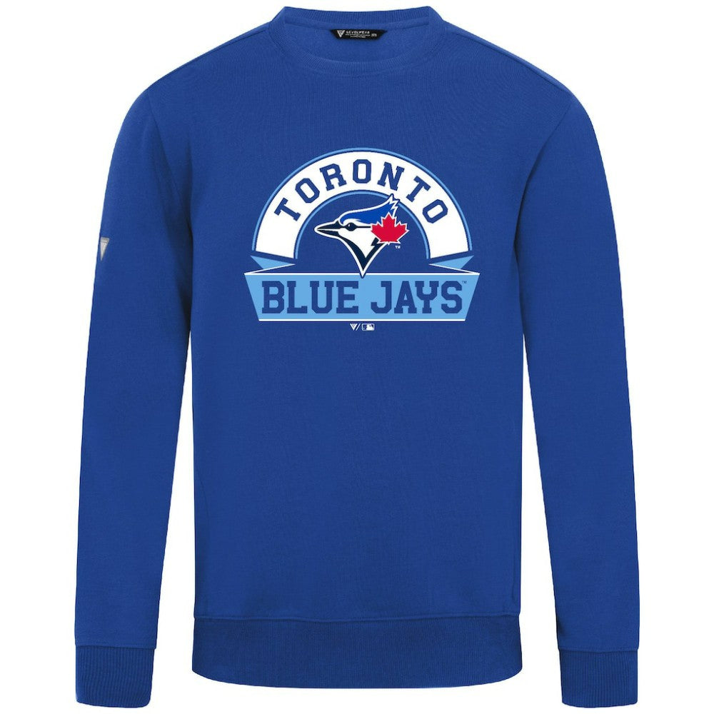 MLB Toronto Blue Jays Levelwear Zane Banner Arch Sweatshirt