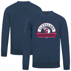 MLB Cleveland Guardians Levelwear Zane Banner Arch Sweatshirt