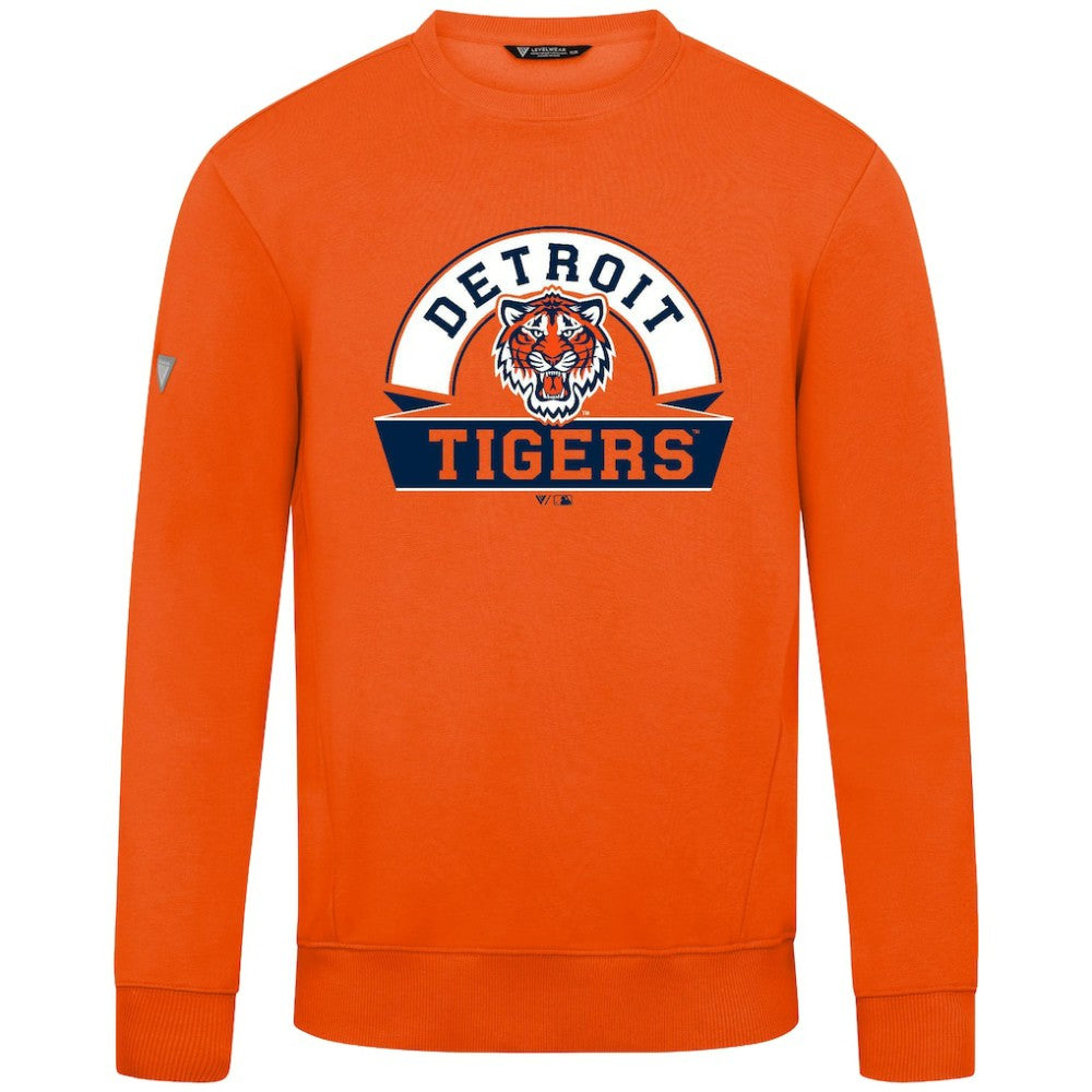 MLB Detroit Tigers Levelwear Zane Banner Arch Sweatshirt