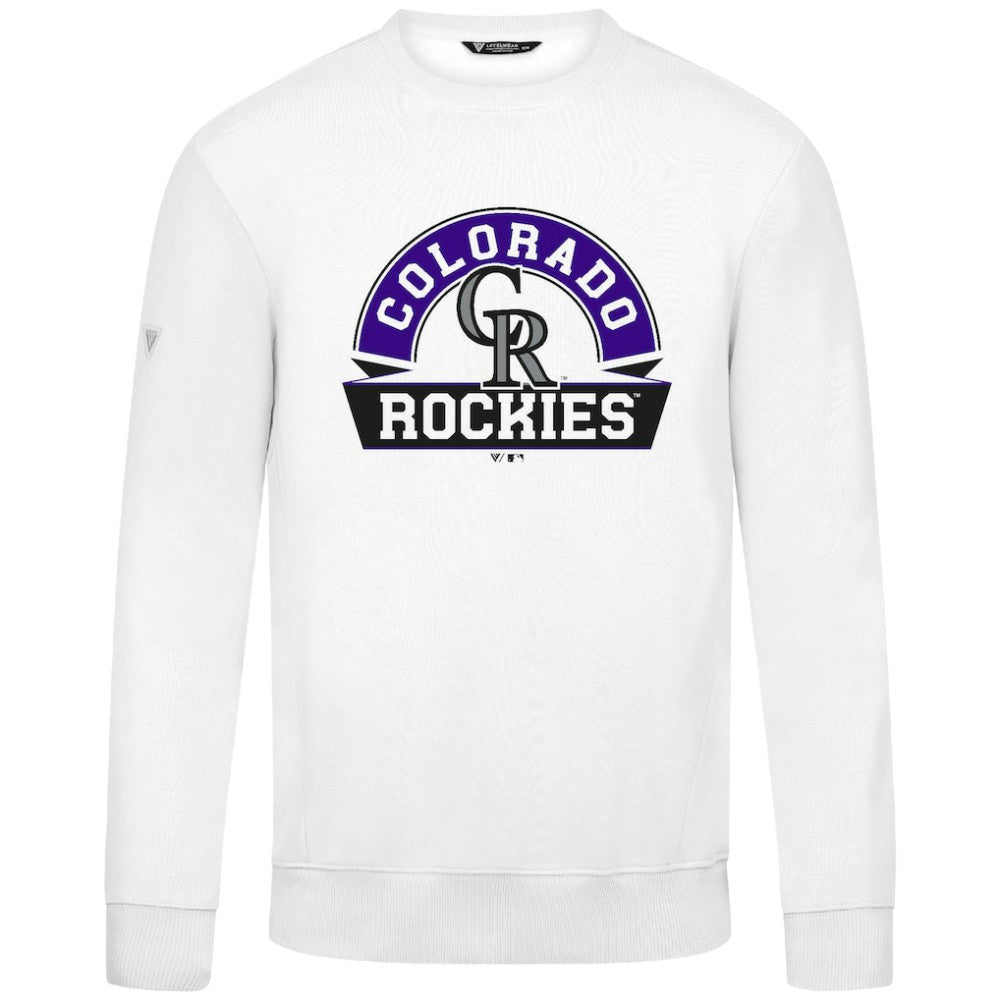 MLB Colorado Rockies Levelwear Zane Banner Arch Sweatshirt