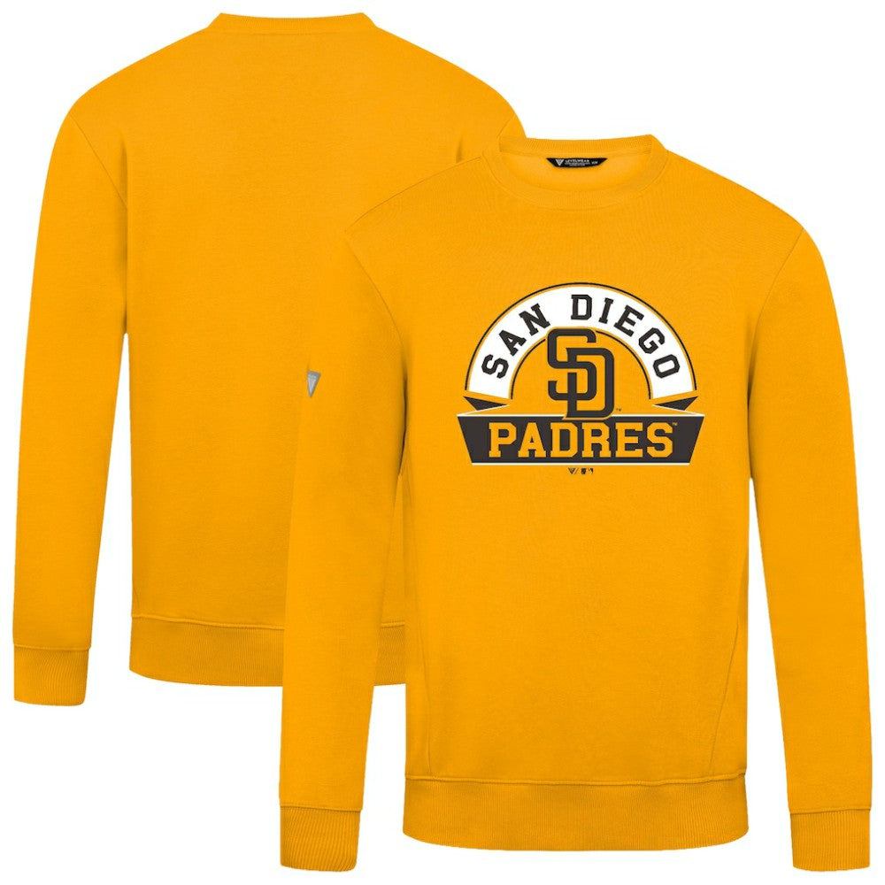MLB San Diego Padres Levelwear Zane Banner Arch Sweatshirt