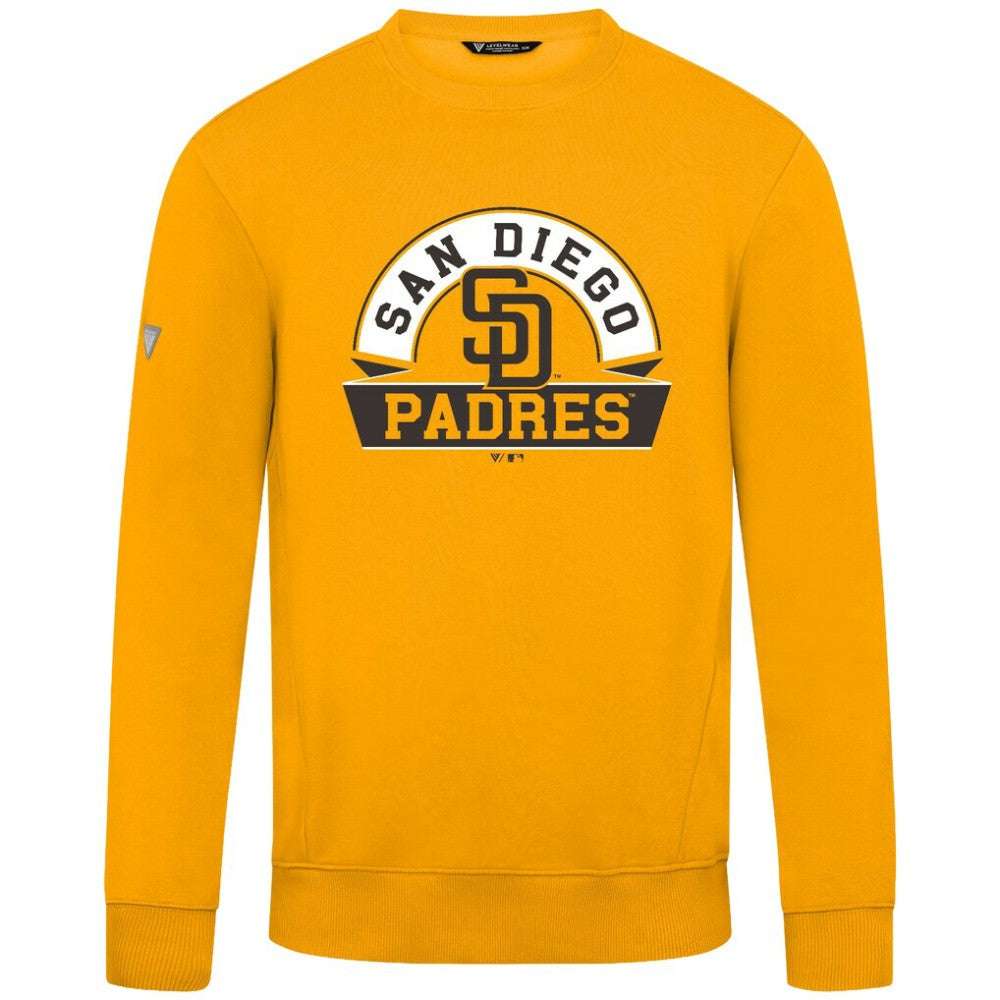 MLB San Diego Padres Levelwear Zane Banner Arch Sweatshirt
