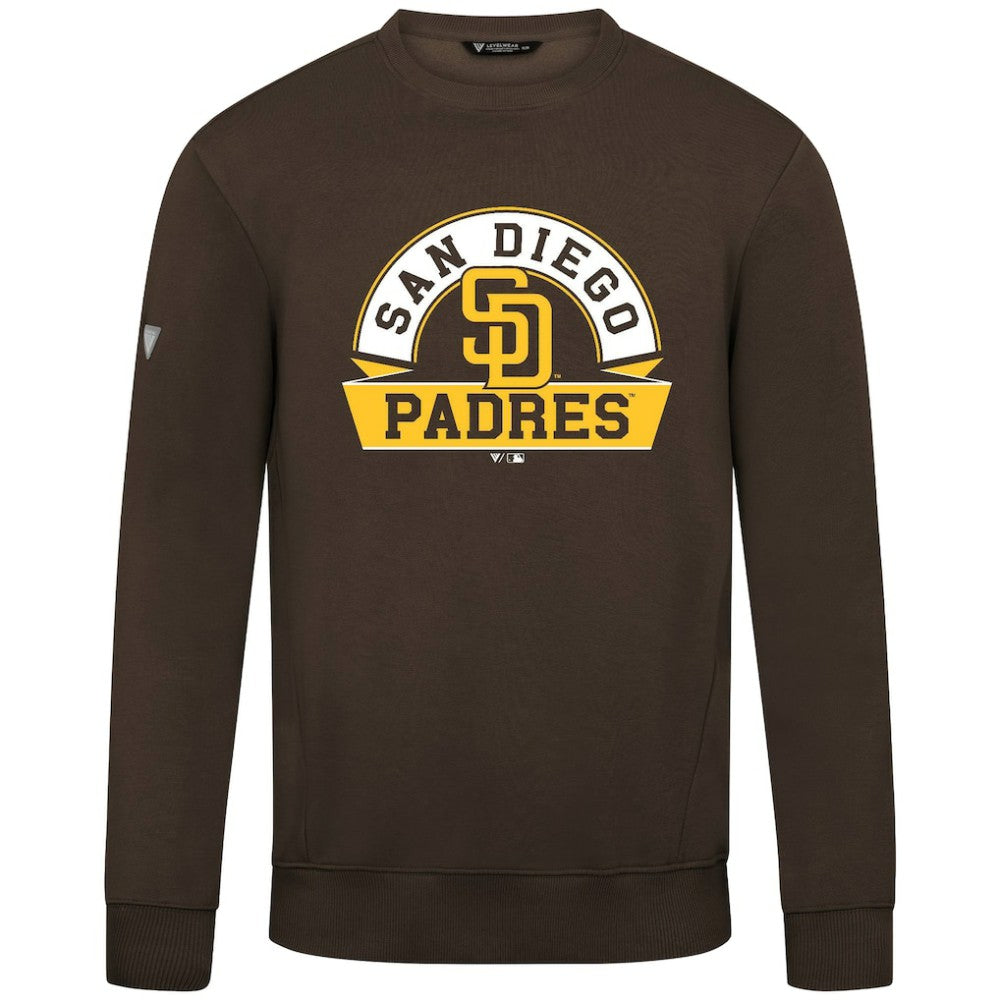 MLB San Diego Padres Levelwear Zane Banner Arch Sweatshirt