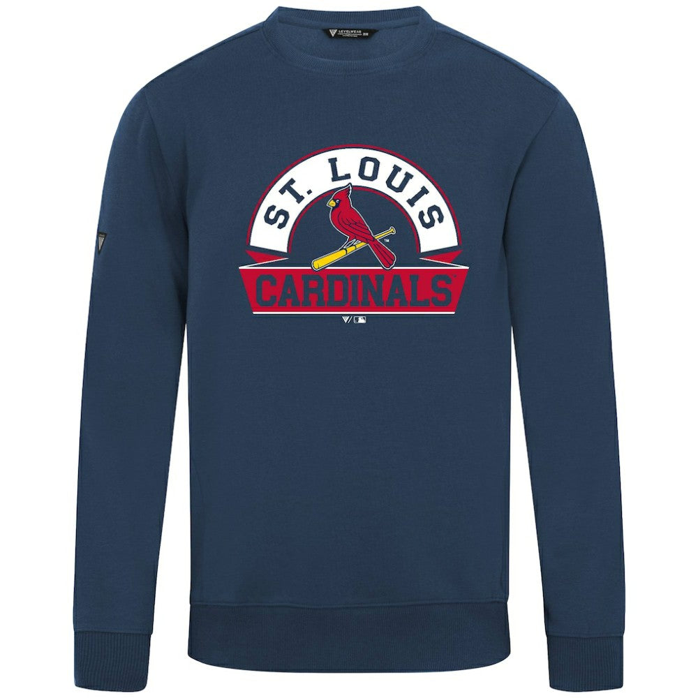MLB St. Louis Cardinals Levelwear Zane Banner Arch Sweatshirt