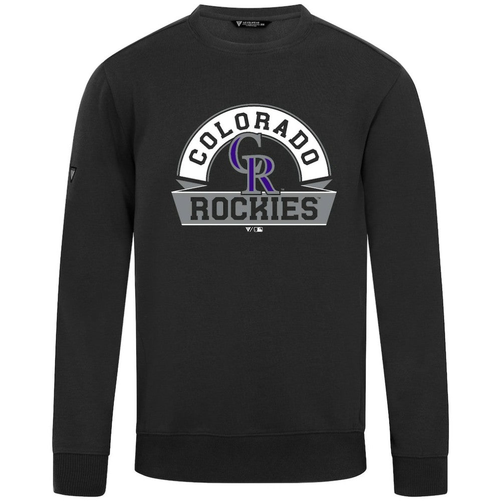 MLB Colorado Rockies Levelwear Zane Banner Arch Sweatshirt