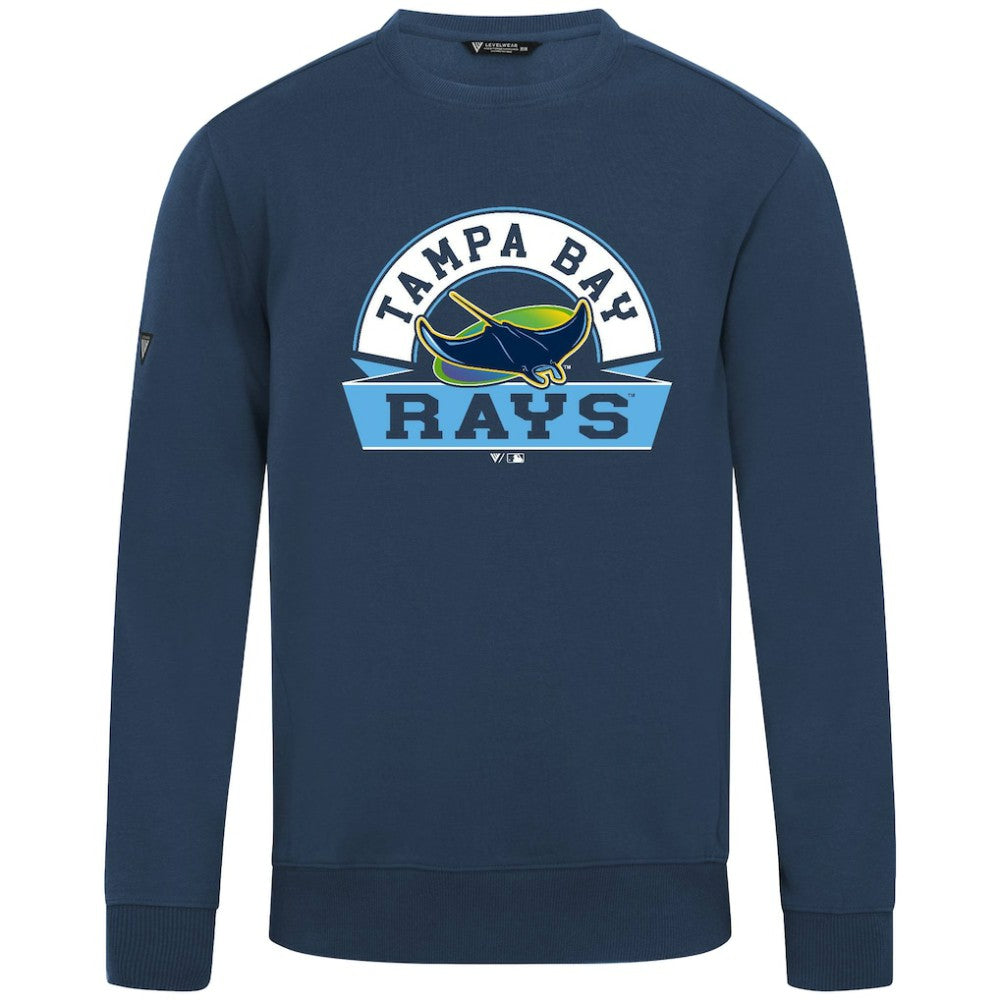 MLB Tampa Bay Rays Levelwear Zane Banner Arch Sweatshirt