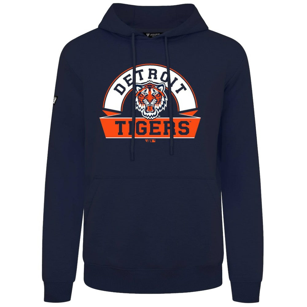 MLB Detroit Tigers Levelwear Podium Banner Arch Hoodie