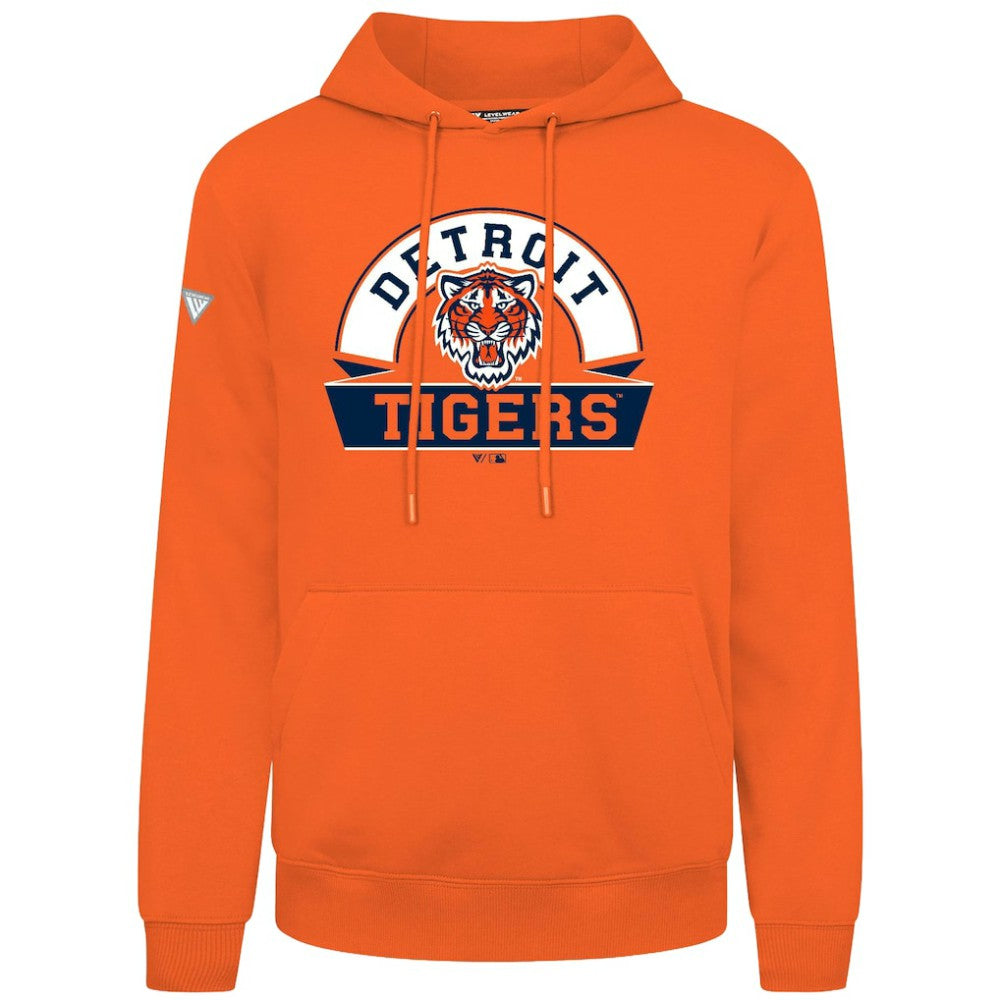 MLB Detroit Tigers Levelwear Podium Banner Arch Hoodie