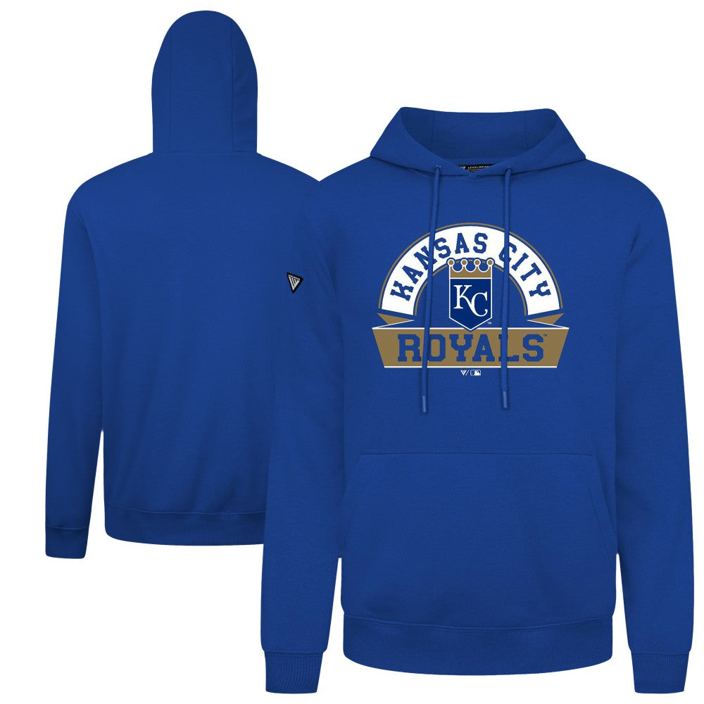 MLB Kansas City Royals Levelwear Podium Banner Arch Hoodie