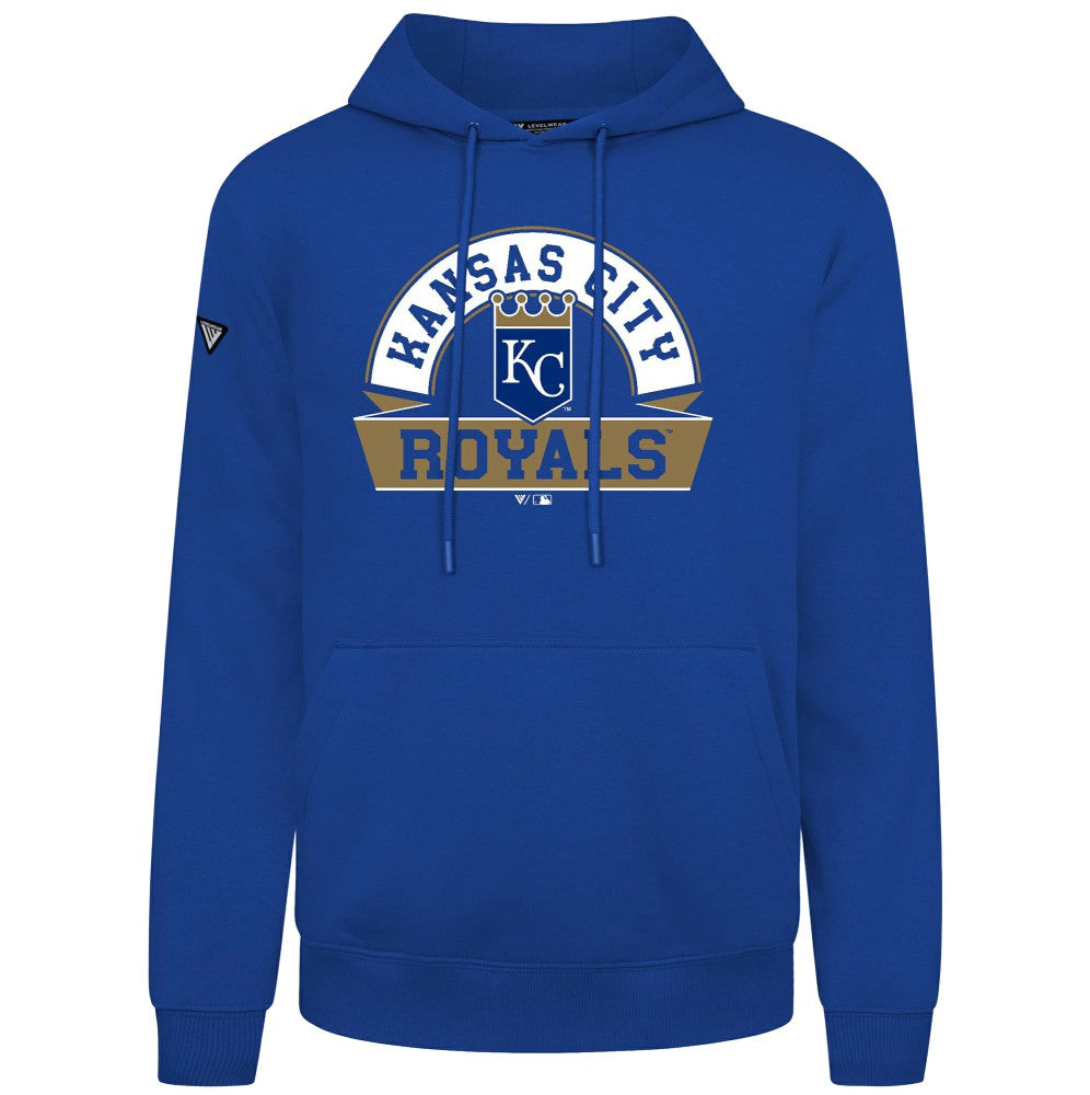 MLB Kansas City Royals Levelwear Podium Banner Arch Hoodie