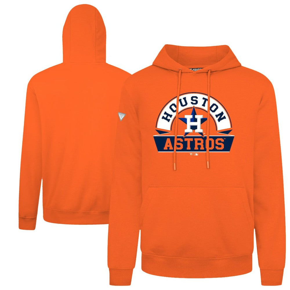 MLB Houston Astros Levelwear Podium Banner Arch Hoodie
