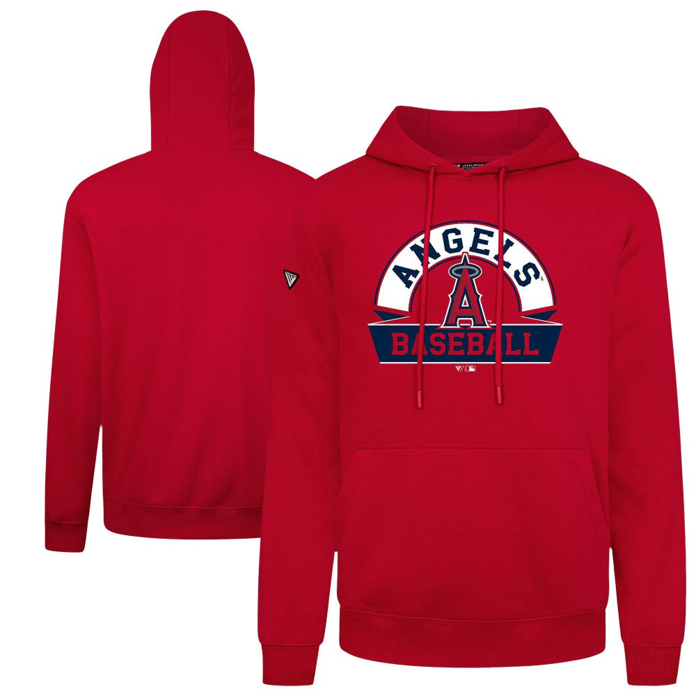 MLB Los Angeles Angels Levelwear Podium Banner Arch Hoodie
