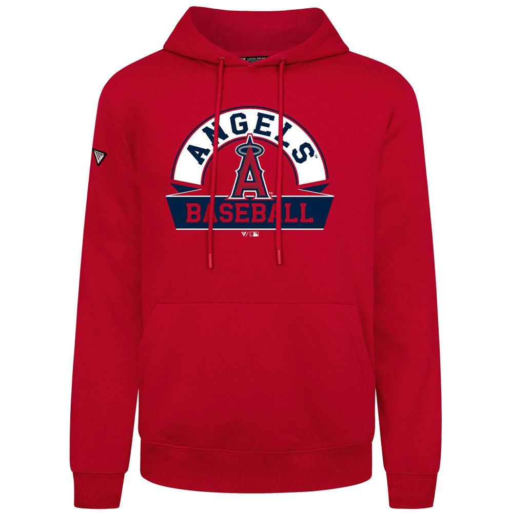 MLB Los Angeles Angels Levelwear Podium Banner Arch Hoodie