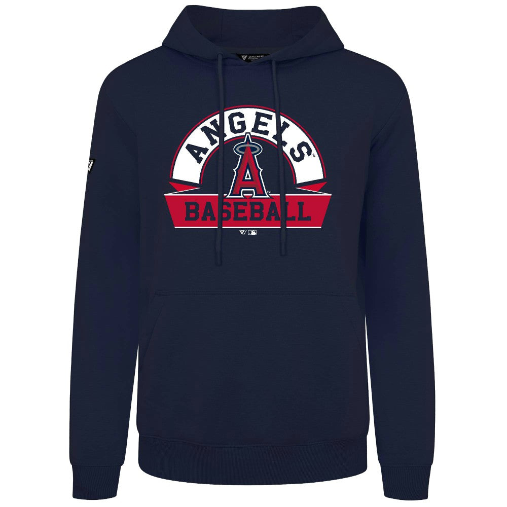 MLB Los Angeles Angels Levelwear Podium Banner Arch Hoodie