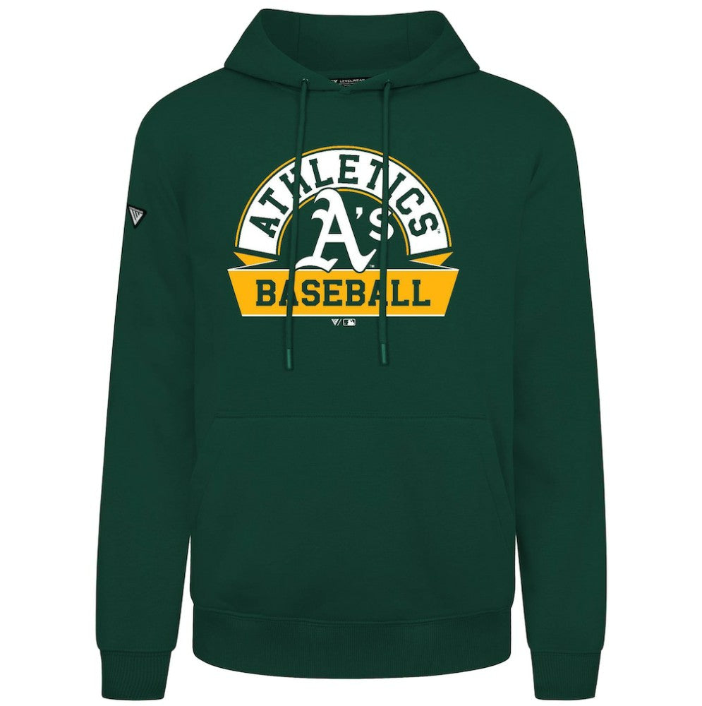 MLB Athletics Levelwear Podium Banner Arch Hoodie